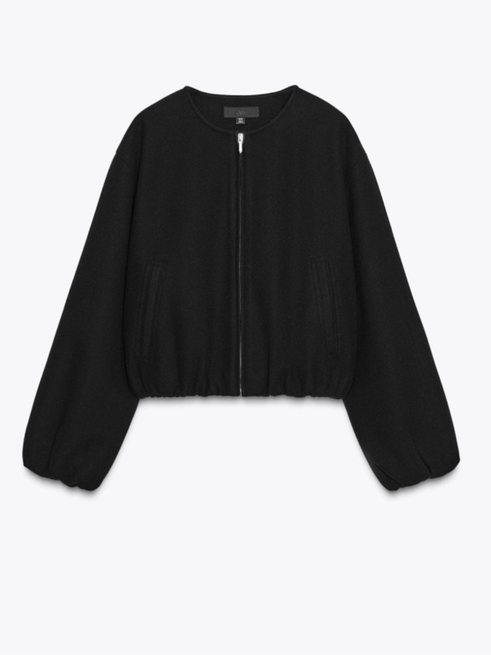 ZARA soft bomber jacket